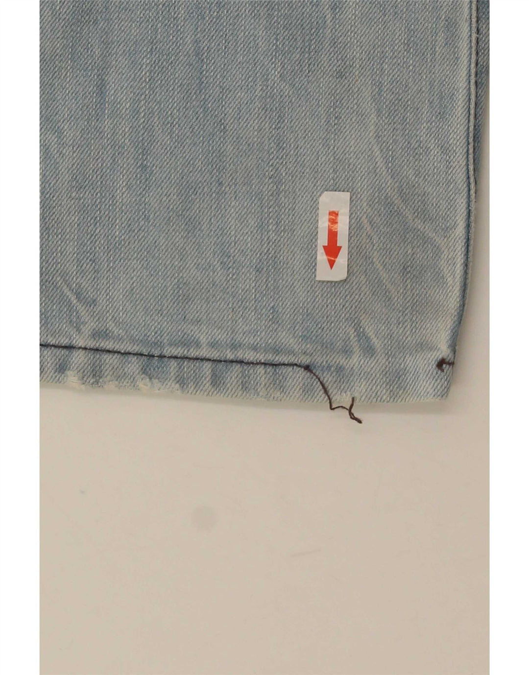 Replay Herre Straight Jeans W36 L34 Blå Bomuld