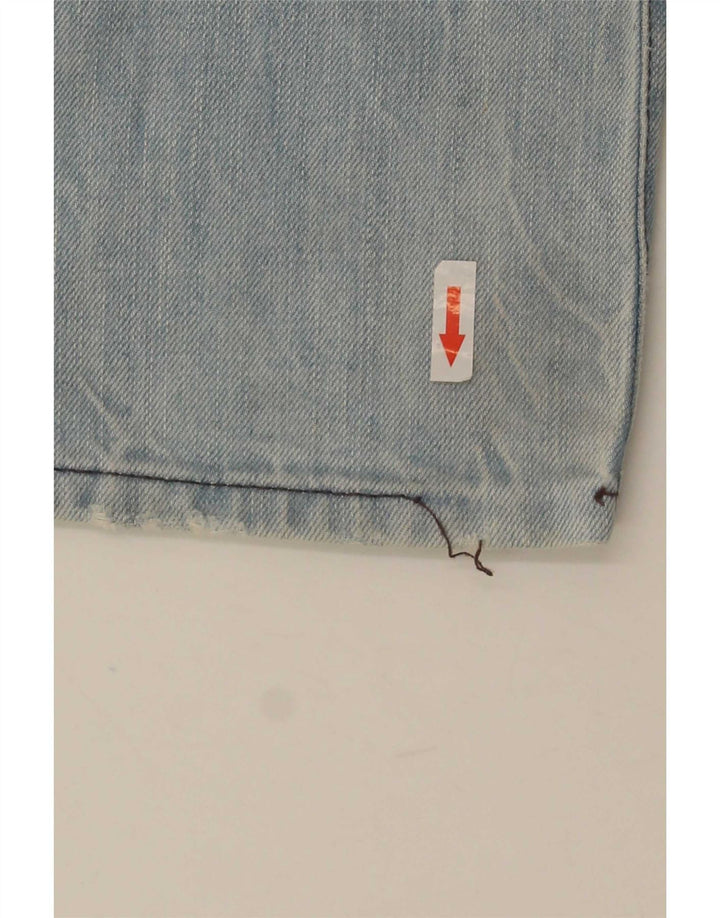 Replay Herre Straight Jeans W36 L34 Blå Bomuld