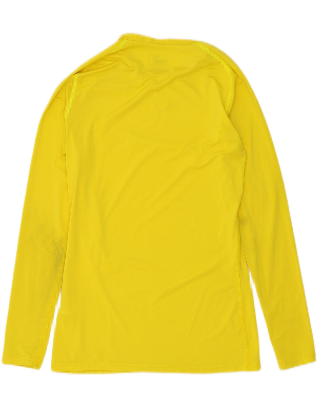 PUMA Womens Top Long Sleeve UK 14 Large Yellow Polyester Vintage Puma and Second-Hand Puma from Messina Hembry 