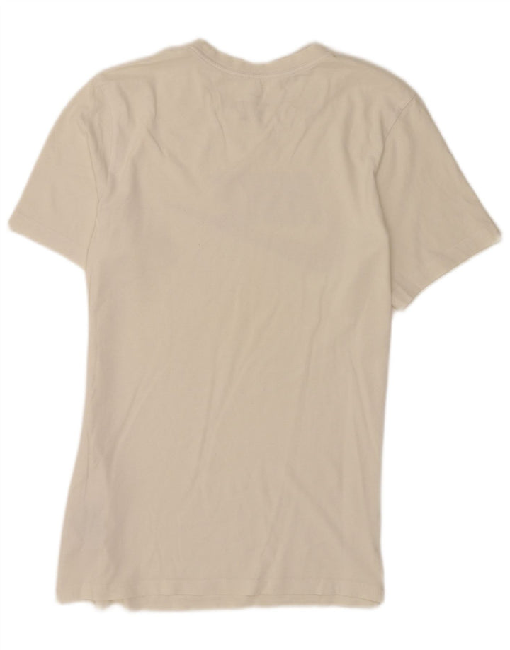 Nike grafisk T-shirt top til mænd, lille hvid bomuld