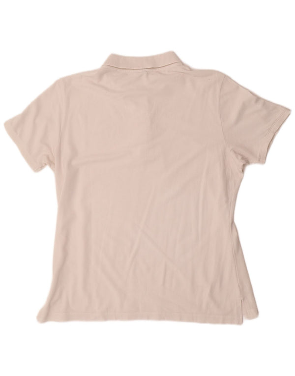 CHAMPION Dame Polo Shirt UK 20 2XL Hvid