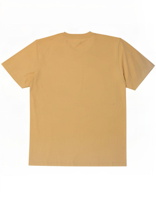 Carhartt Herre T-Shirt Top Medium Gul Bomuld