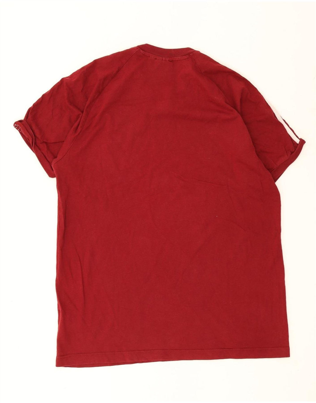 Adidas Herre T-Shirt Top Stor Rød Bomuld