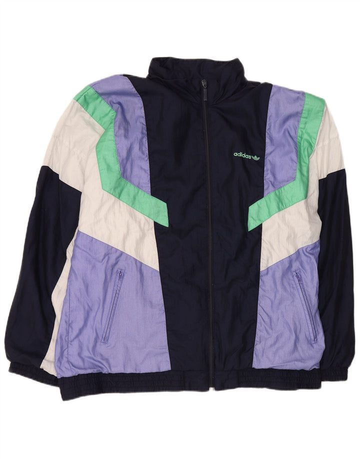 Adidas Træningsdragt til mænd Topjakke 2XL Flerfarvet Colourblock Polyamid