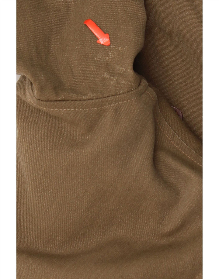Les Copains Herre Hooded Duffel Coat IT 50 Stor Brun Uld