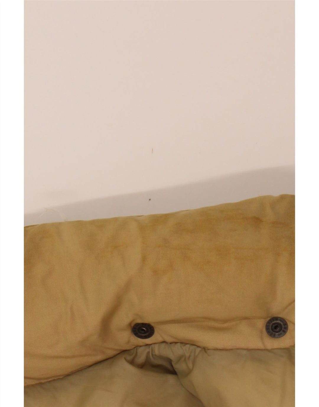 LEVI'S Mens Padded Jacket UK 38 Medium Beige Nylon Vintage Levi's and Second-Hand Levi's from Messina Hembry 