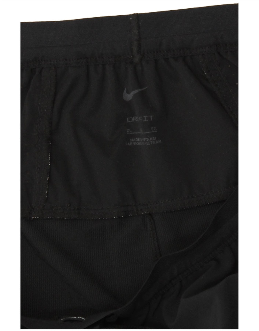 Nike Dame Dri Fit træningsdragt Bukser UK 18 XL Sort Polyester