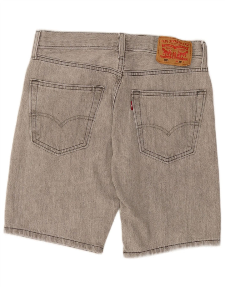 Levi's Herre 405 denimshorts W30 mellemgrå bomuld