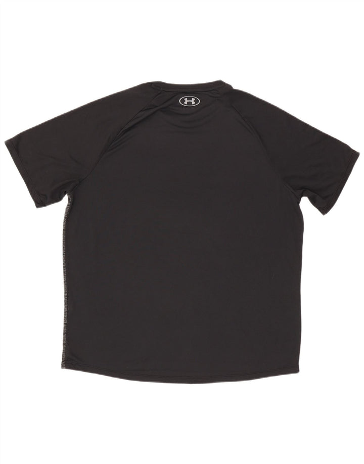 Under Armour Herre T-Shirt Top Stor Grå Flecked
