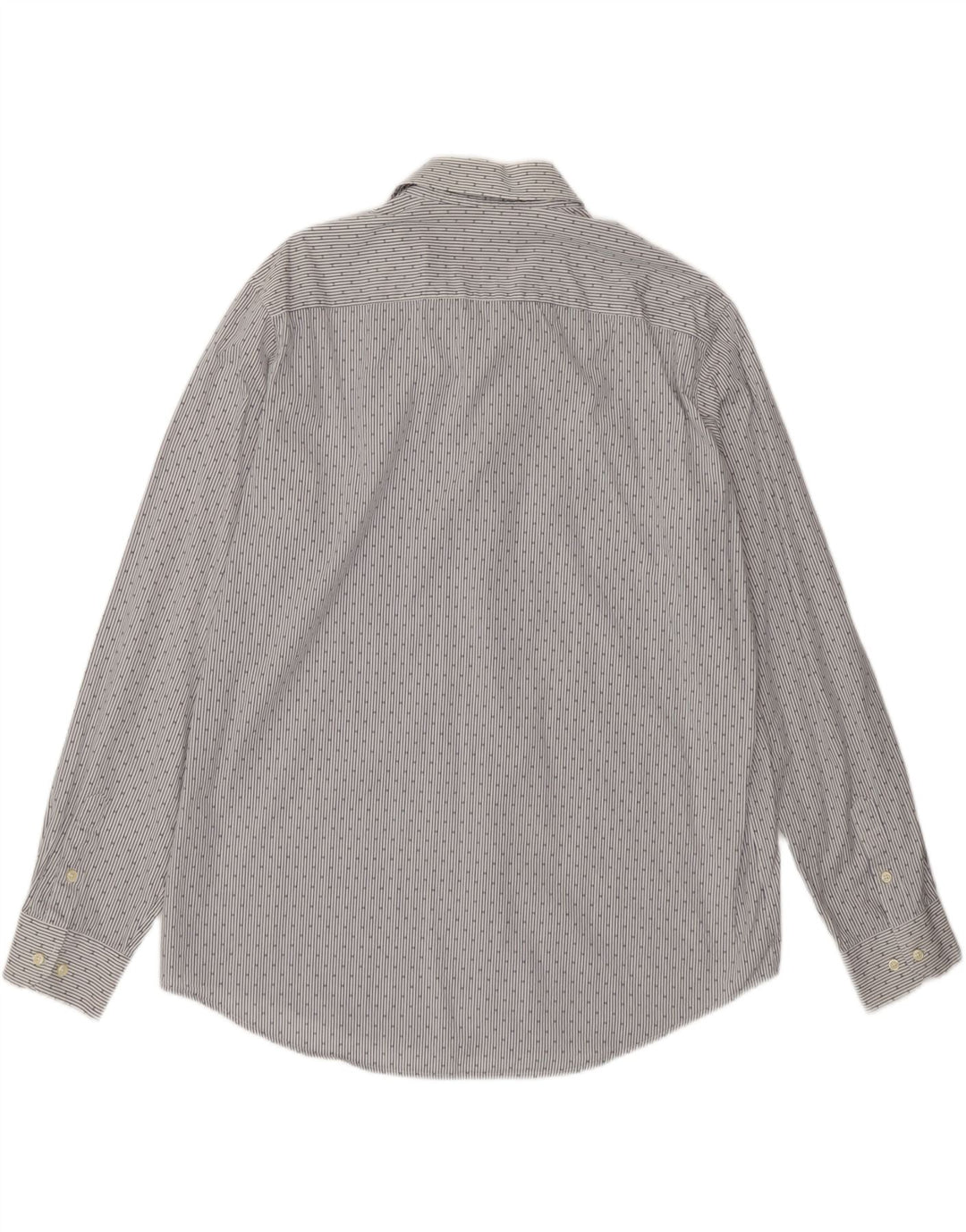 CARRERA Mens Regular Fit Shirt 2XL Blue Pinstripe Cotton Vintage Carrera and Second-Hand Carrera from Messina Hembry 
