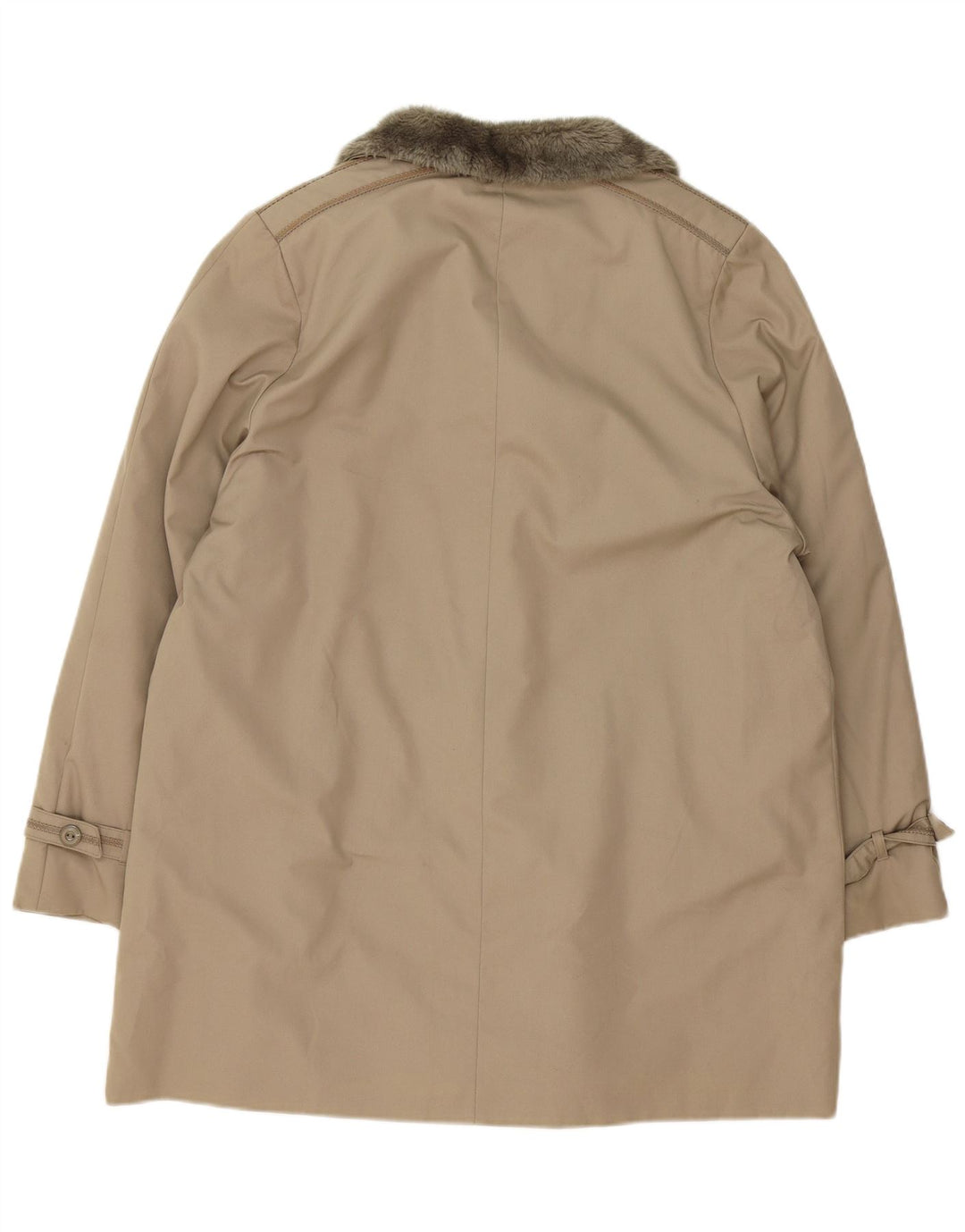 DANNIMAC Womens Overcoat UK 16 Large Beige