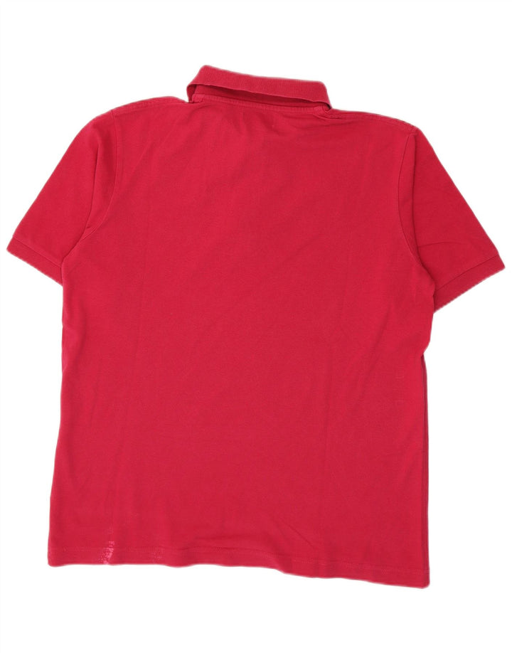 Kappa herre poloskjorte stor pink bomuld