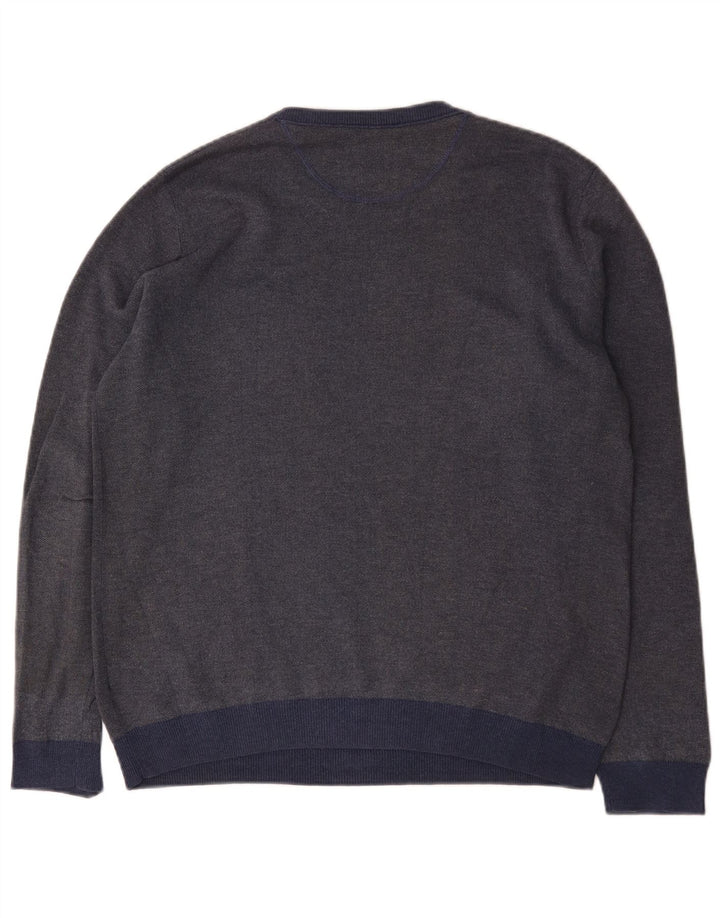 White Stuff Herre Sweatshirt Jumper Medium Navyblå Bomuld