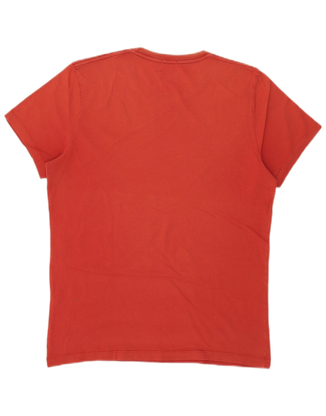 PEPE Jeans Herre Slim Fit Grafisk T-Shirt Top Medium Rød