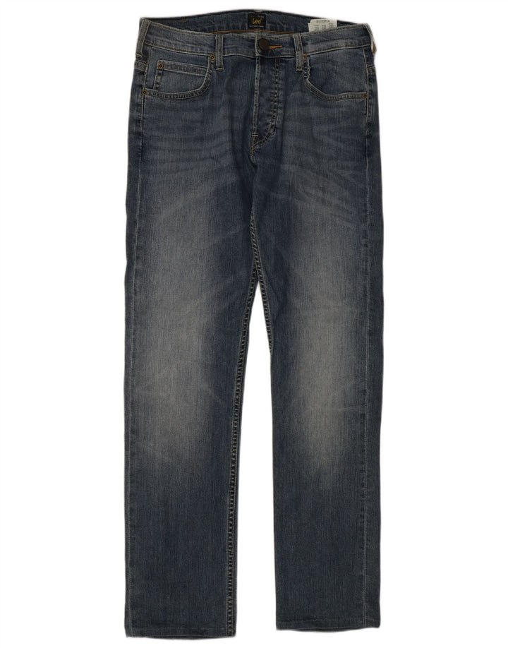 LEE Herre Powell Slim Jeans W32 L31 Blå Bomuld