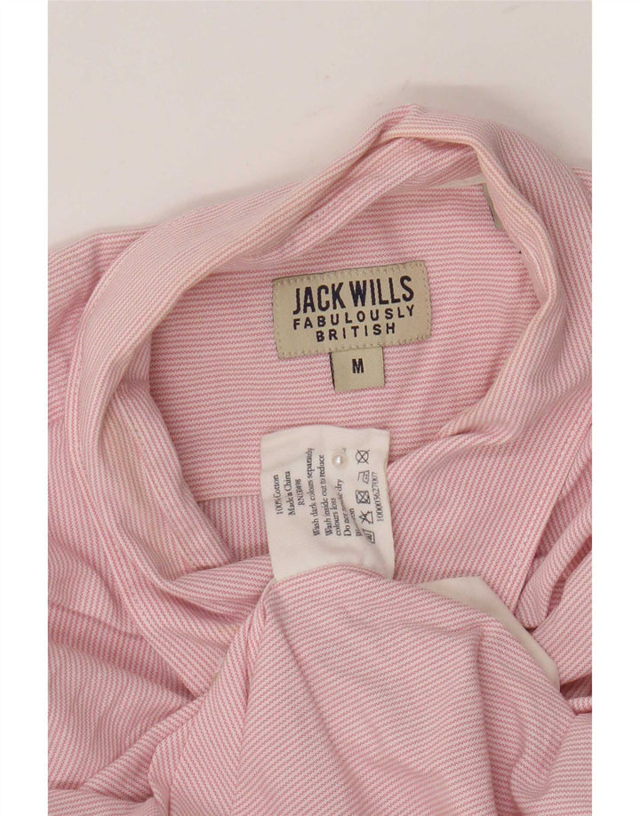 Jack Wills Herreskjorte Medium Pink Nålestribet bomuld