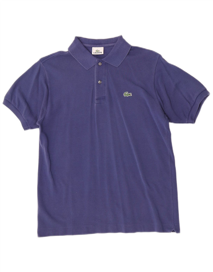 Lacoste herre poloskjorte str. 3 Medium marineblå bomuld
