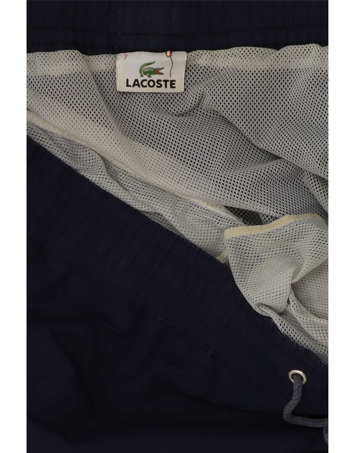 Lacoste Badeshorts til mænd str. 7 2XL Marineblå polyester