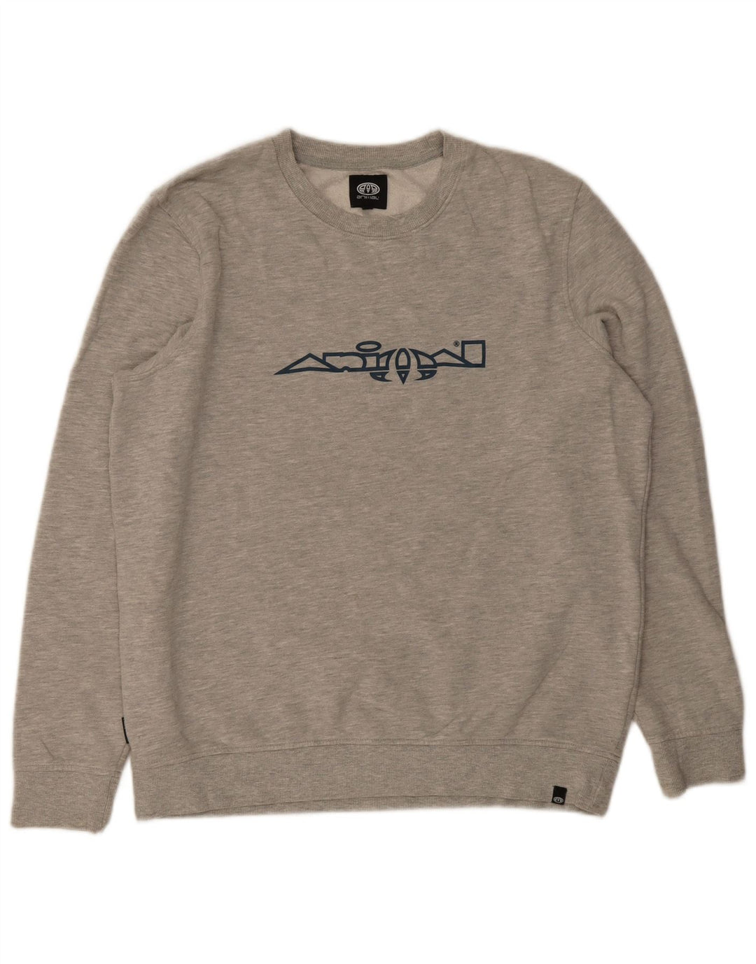 Animal Herre Grafisk Sweatshirt Jumper XL Grå Bomuld