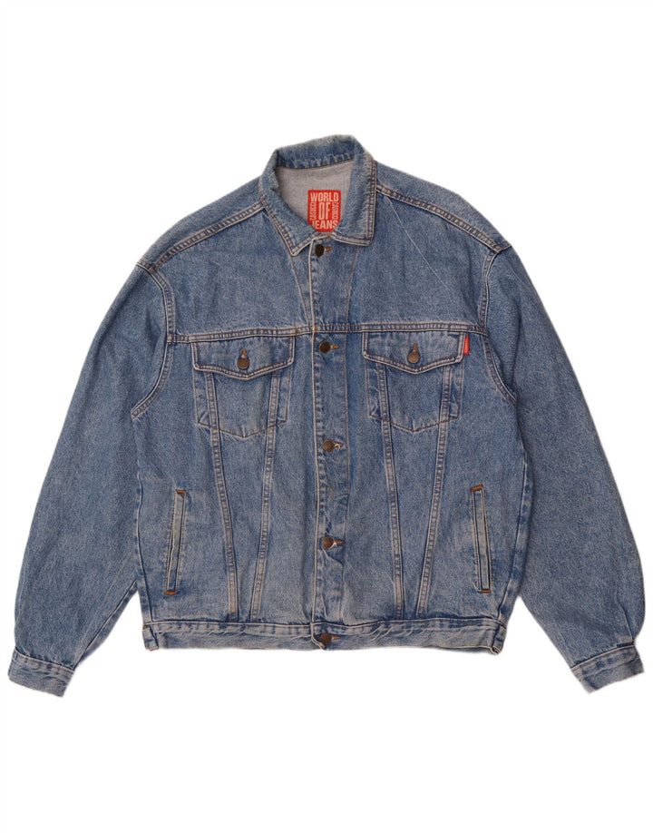 Casucci Herre denimjakke UK 42 XL Blå