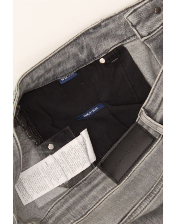 GANT Womens Slim Jeans W32 L32 Grey Cotton Vintage Gant and Second-Hand Gant from Messina Hembry 