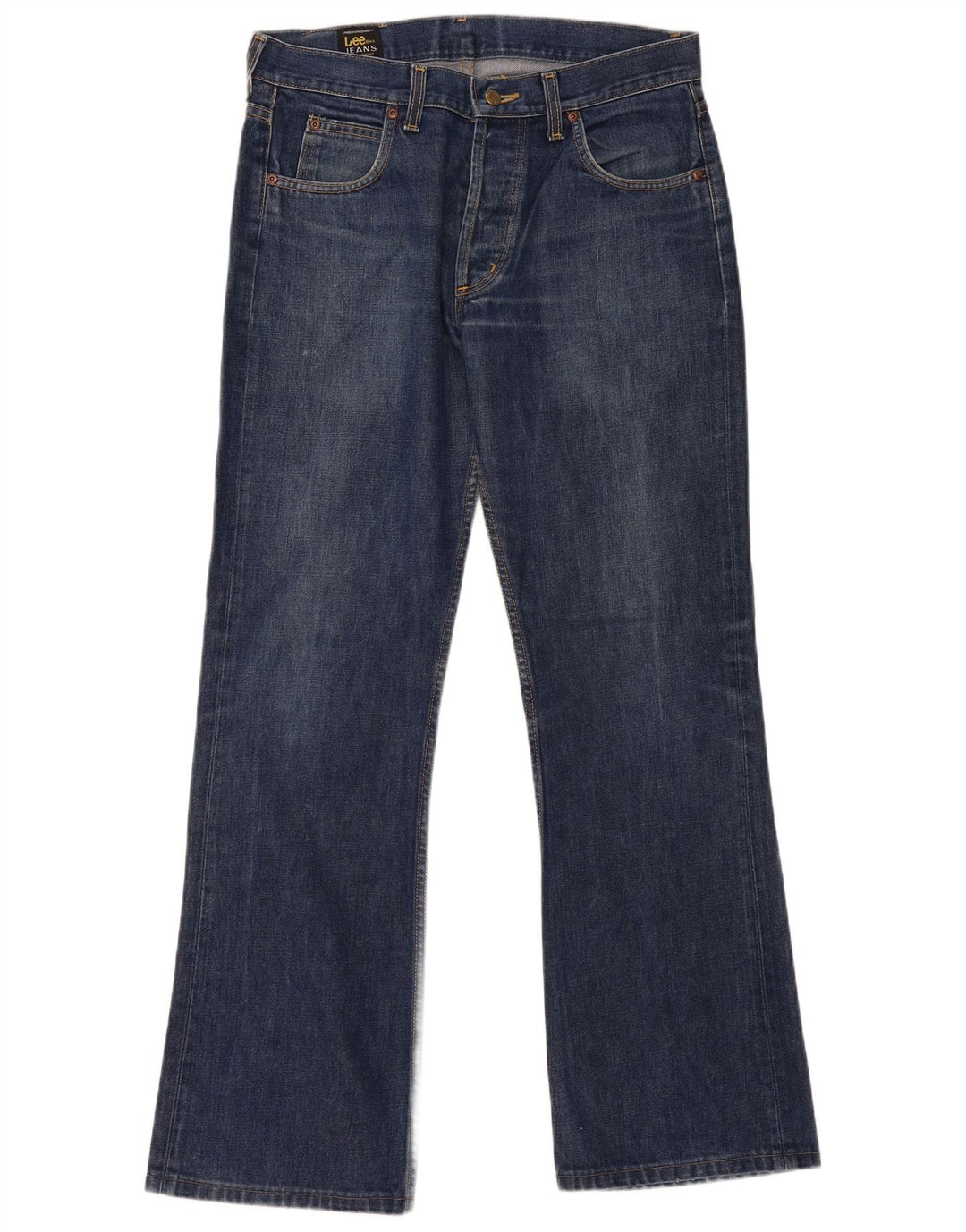 Lee Herre Denver Bootcut Jeans W34 L32 Blå Bomuld