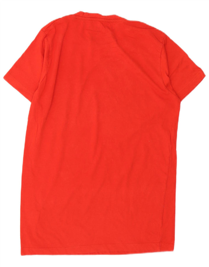 Jack & Jones Herre grafisk T-shirt Top Medium Rød Bomuld