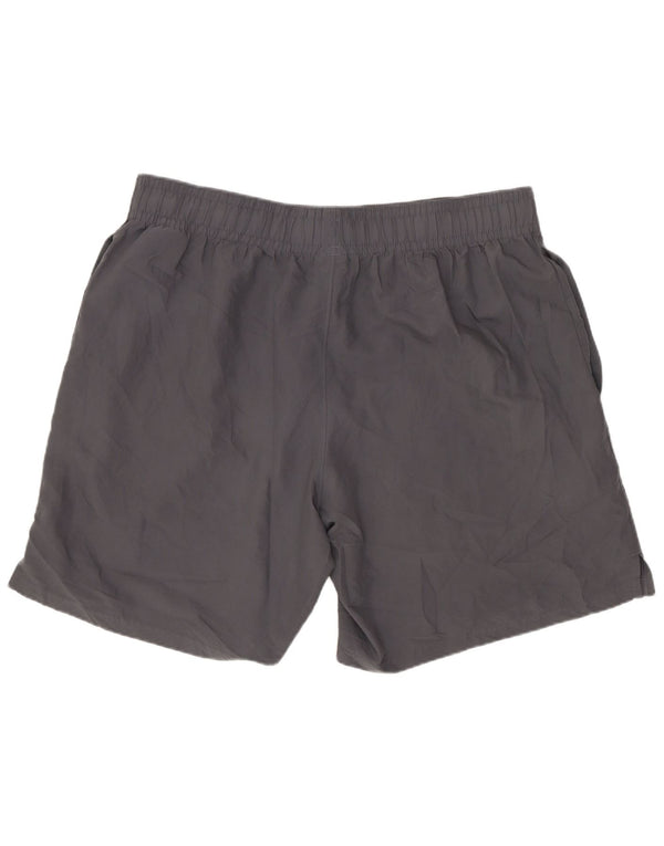 Under Armour Herre grafiske sportsshorts XL Grå polyester