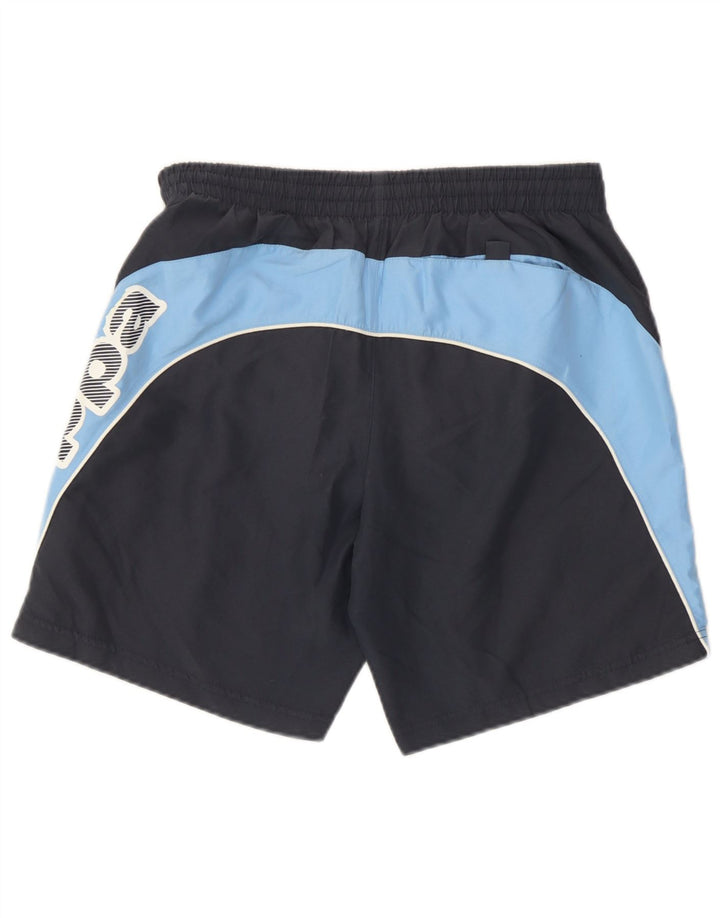 Kappa Herre grafiske svømmeshorts XS Marineblå Colourblock Polyester