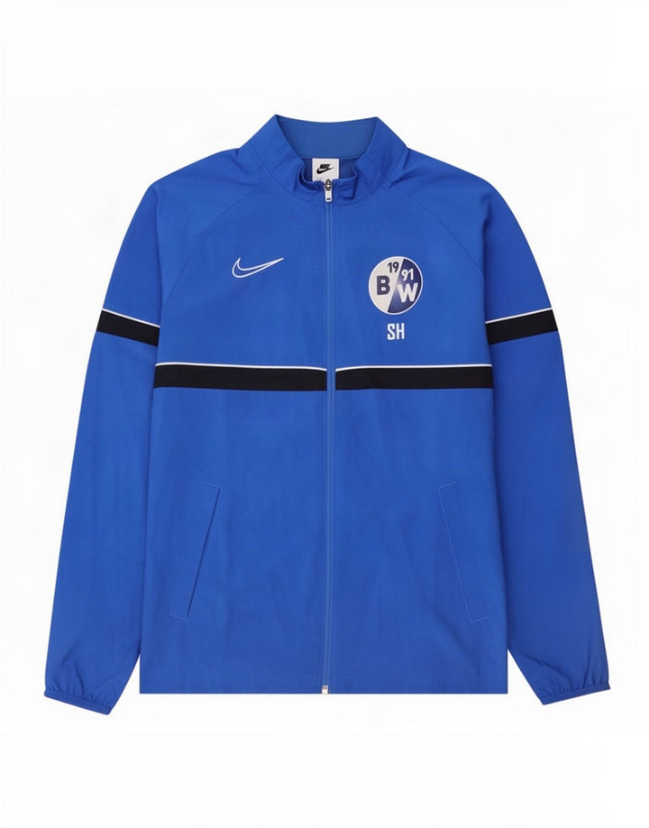 Nike Herre Dri Fit Grafisk træningsdragt Topjakke Medium Blue Colourblock