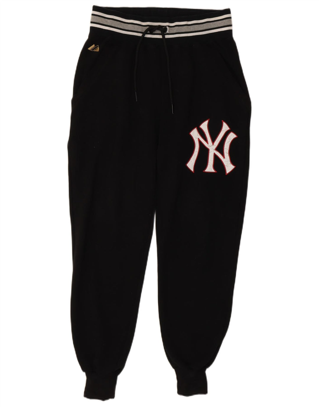 Majestic Womens Tracksuit Bukser Joggers UK 12 Medium Black