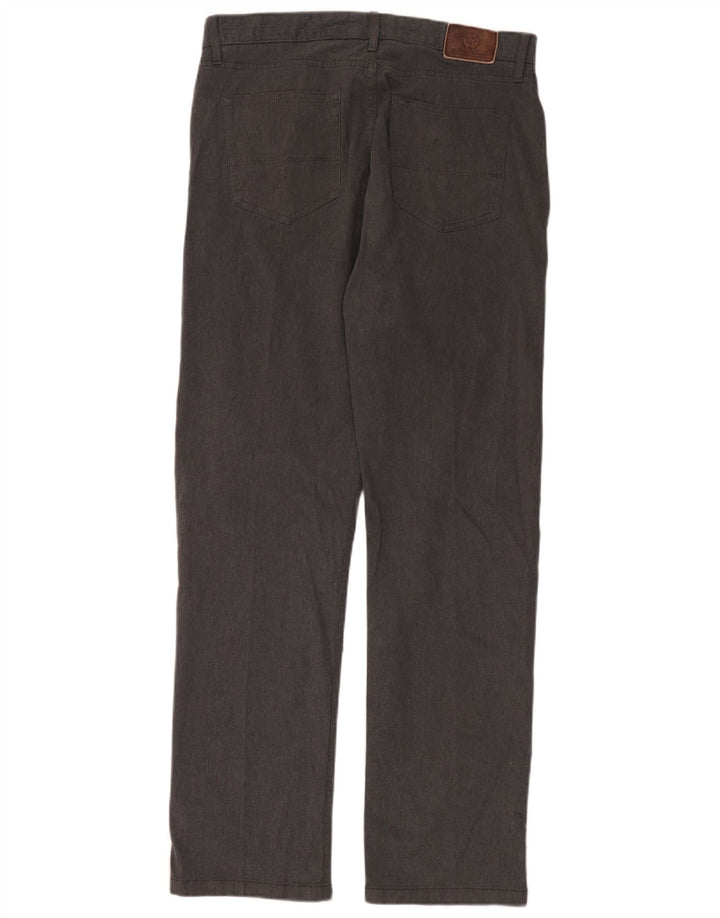 Marks & Spencer Herre Blue Harbor Straight Casual Bukser W36 L33 Grå