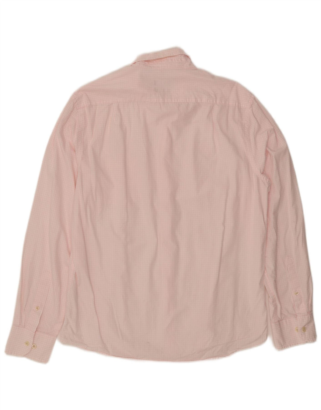 IZOD Slim Fit Skjorte til mænd Large Pink Gingham Cotton