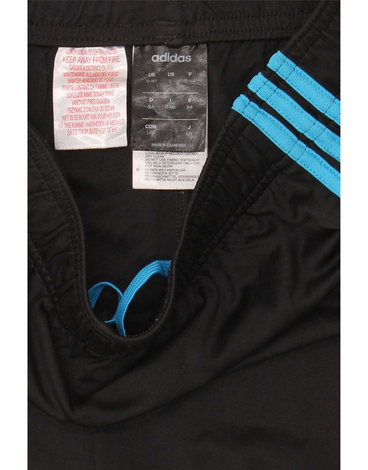 Adidas Boys Climalite Sportshorts 13-14 år Sort polyester