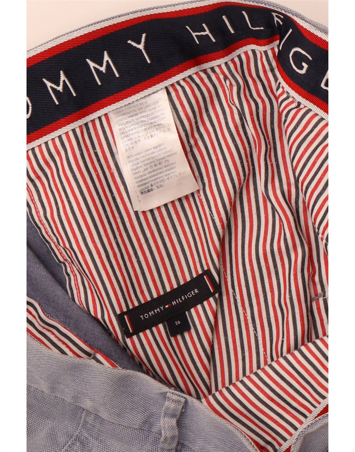 TOMMY HILFIGER Chino-shorts til mænd W36 store blå bomuld