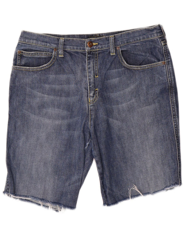 Armani Herre Denim Shorts W32 Medium Blue Bomuld