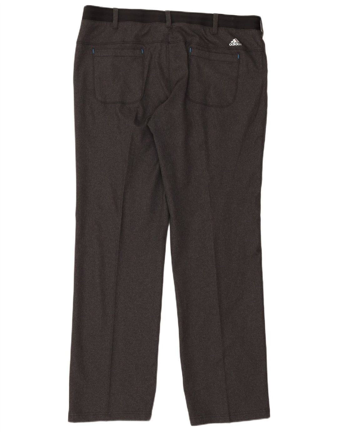 Adidas Straight Casual Bukser til mænd W38 L34 Grå Polyester