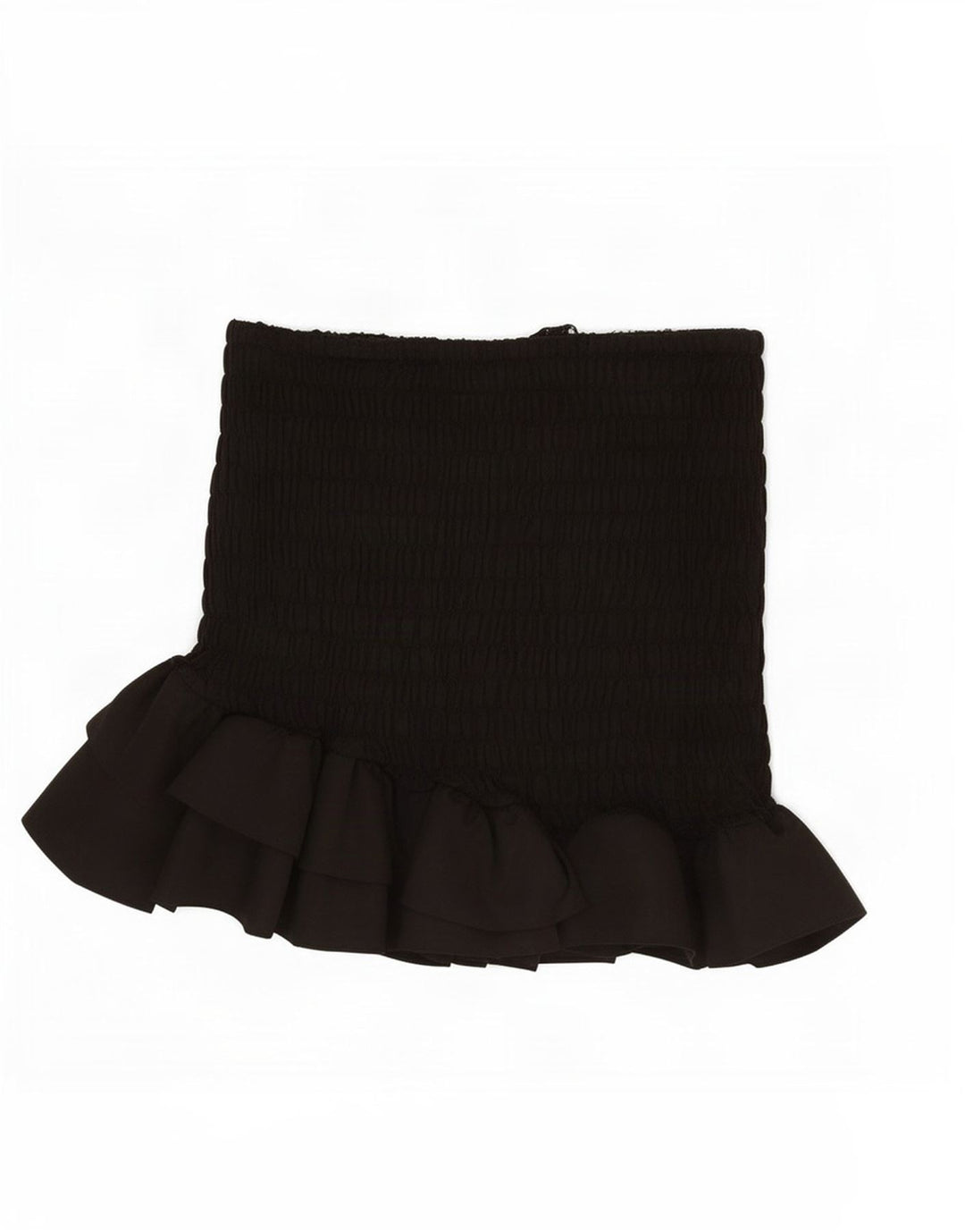Zara Dame Mini-nederdel XS W25 Sort Polyester