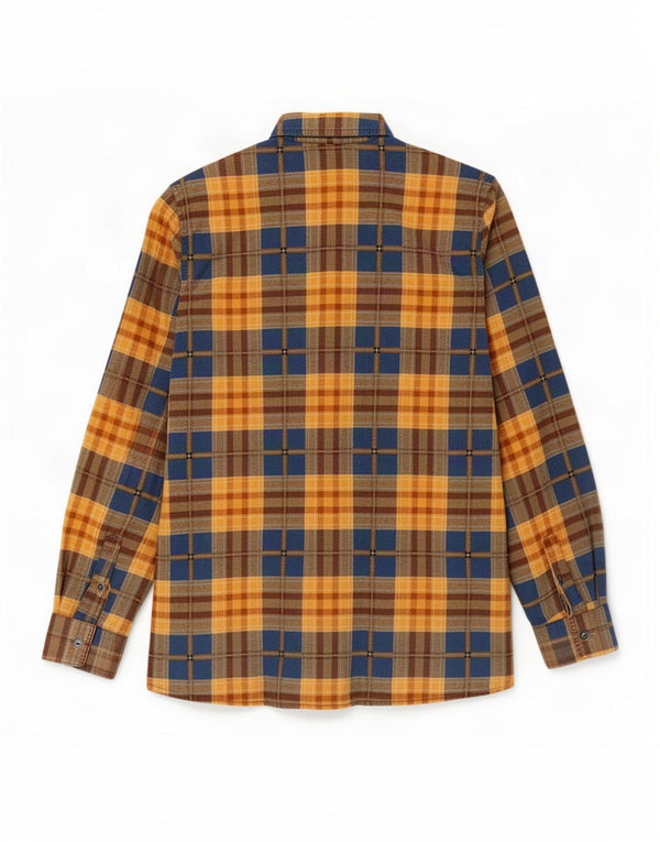 Nienhouse & Lotz Dame Flannel Shirt UK 10 Small Multicolor Plaid