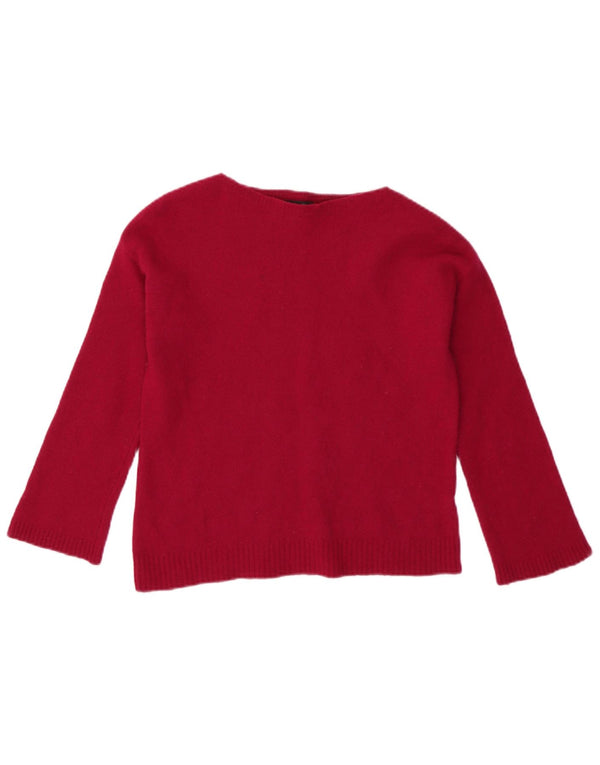 Massimo Dutti piger bådhals sweater 13-14 år Medium Pink