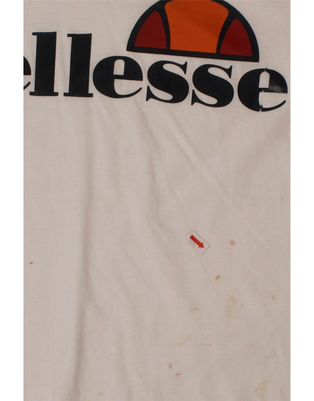 ELLESSE Drenge Grafisk T-Shirt Top 11-12 År Hvid