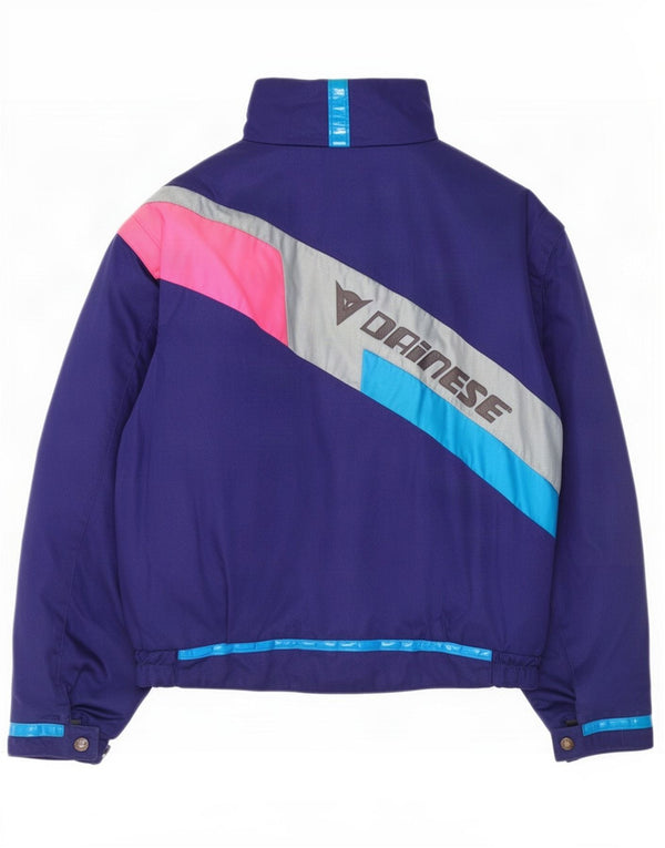 Dainese Herre Graphic Racer Jacket UK 40 Large Navy Blue Colourblock