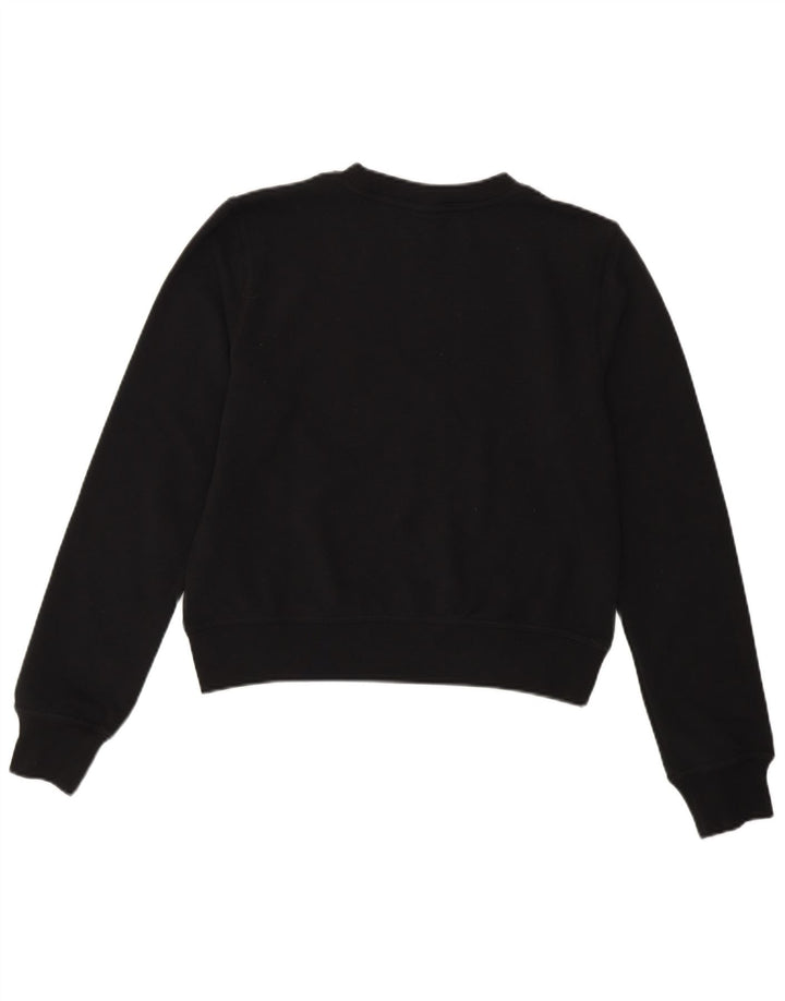 NIKE Sweatshirt Jumper UK 6 XS sort polyester