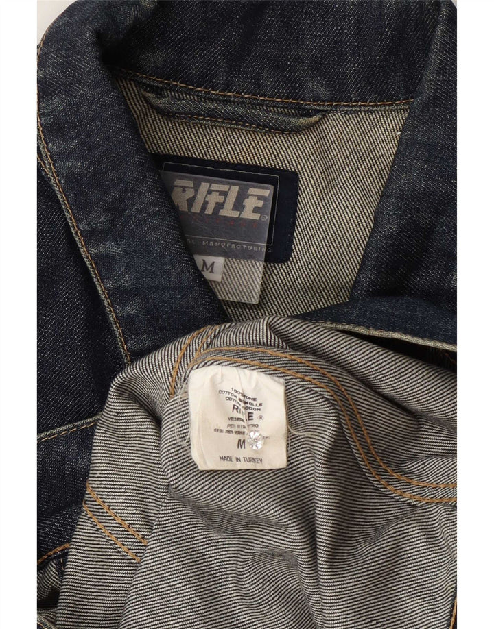 Rifle Dame denimjakke UK 14 Medium Navyblå Bomuld