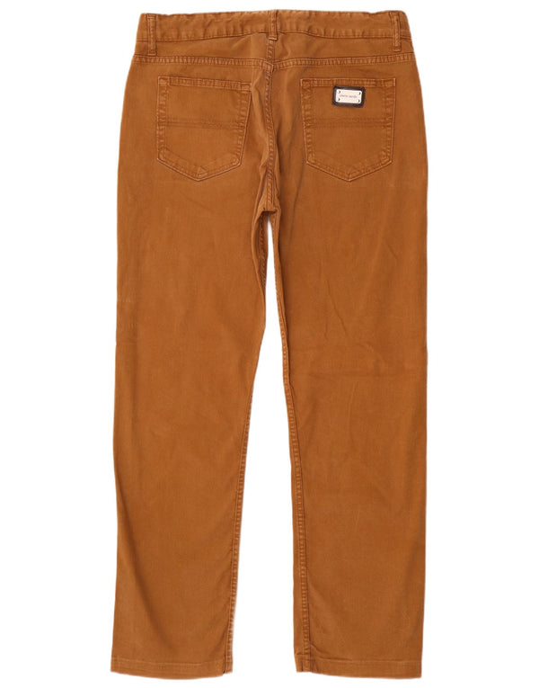 Pierre Cardin Herre Lige Casual Bukser IT 46 Small W34 L30 Brun
