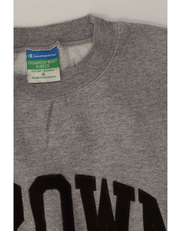 Champion Herre Grafisk Regular Fit Sweatshirt Jumper Lille Grå