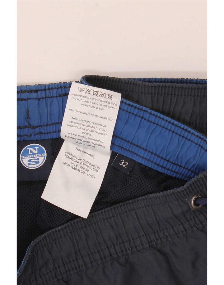 North Sails Herre badeshorts Medium Marineblå Bomuld