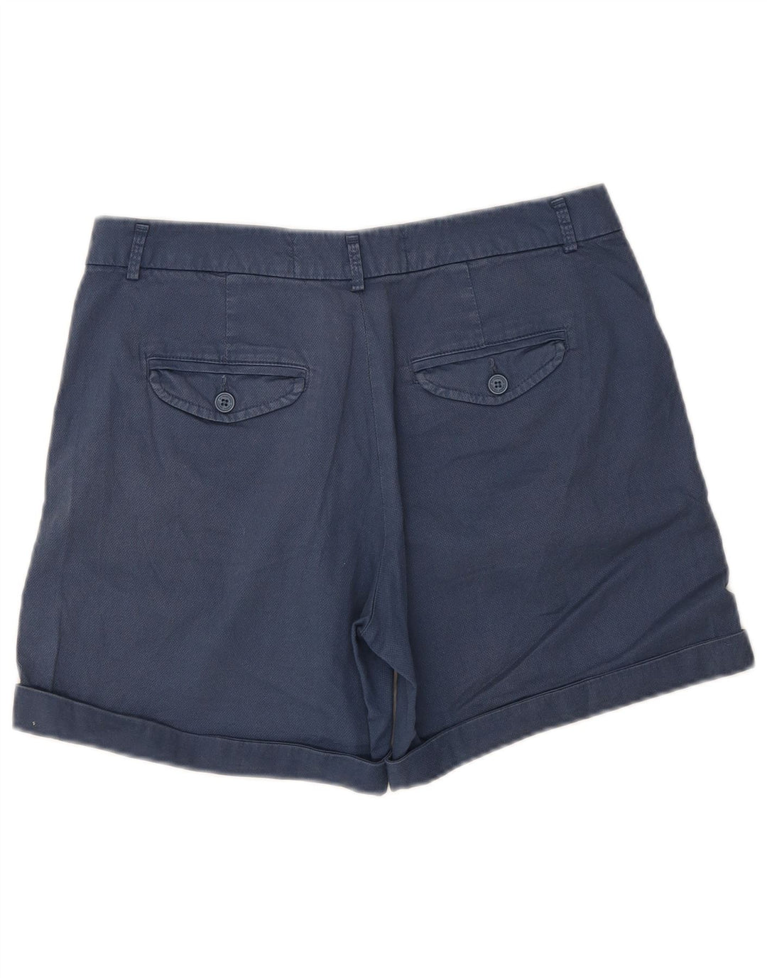 Benetton chinoshorts til kvinder W30 Mellem marineblå