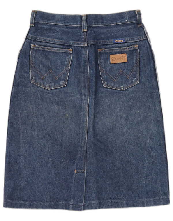 Wrangler piger denim nederdel 11-12 år W27 blå bomuld
