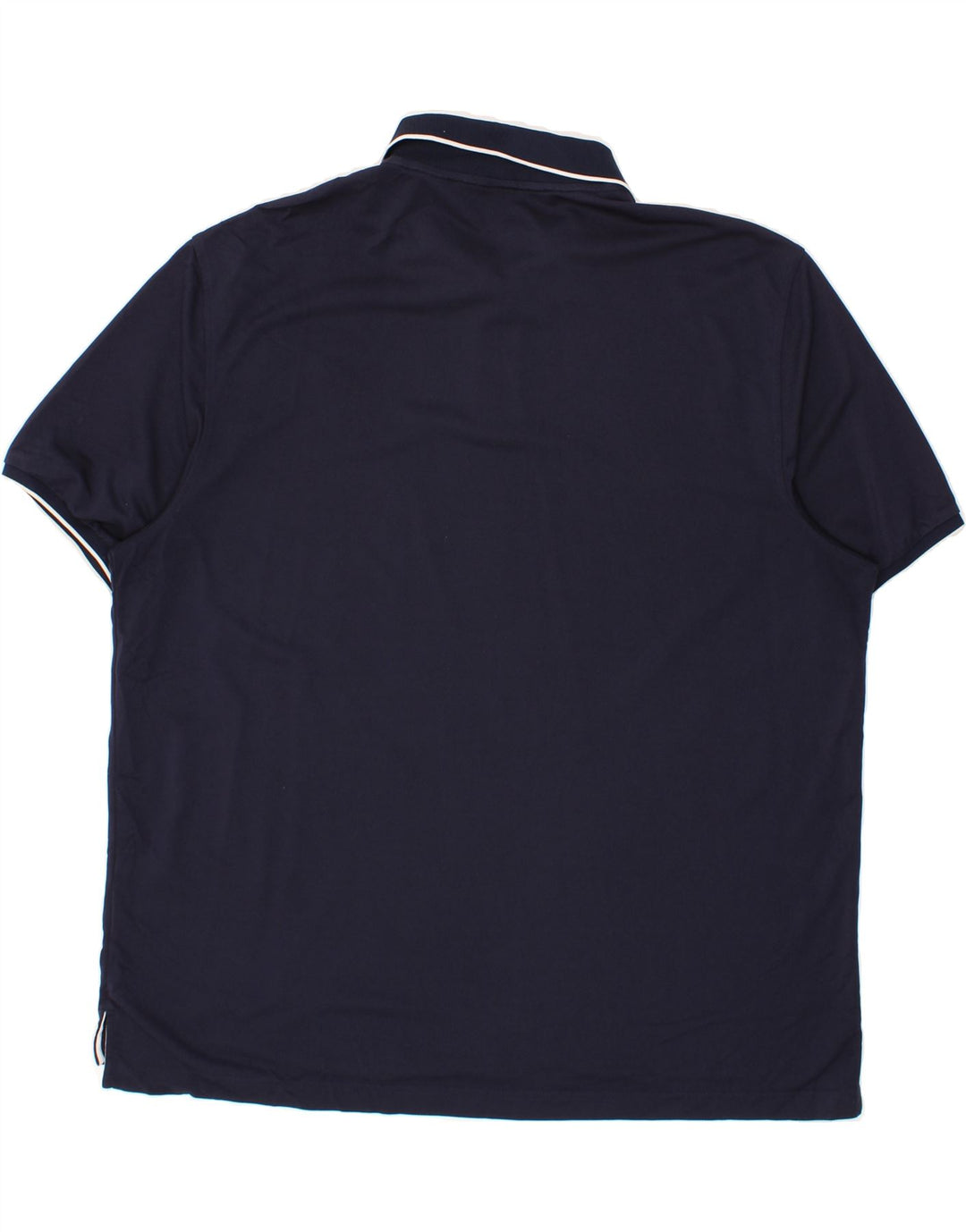 IZOD Mens Polo Shirt 2XL Navy Blue Cotton Vintage Izod and Second-Hand Izod from Messina Hembry 